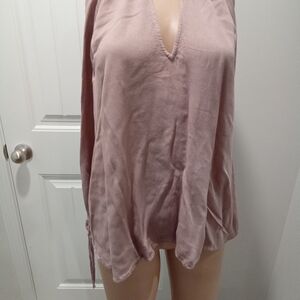 American Eagle Outfitters Size M Blush Pink Blouse
